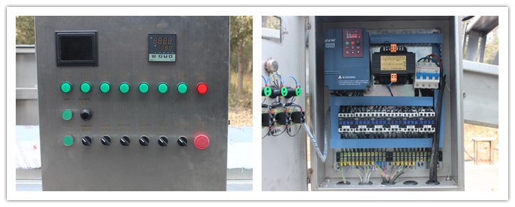 The automatic control system,it can control all the line.